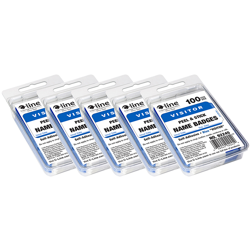 Self Adhesive Name Badge - Pack of 5