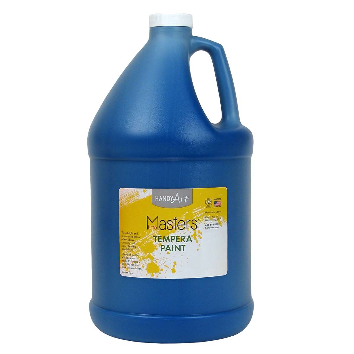 128 oz Little Masters Tempera Paint, Blue - 2 Each