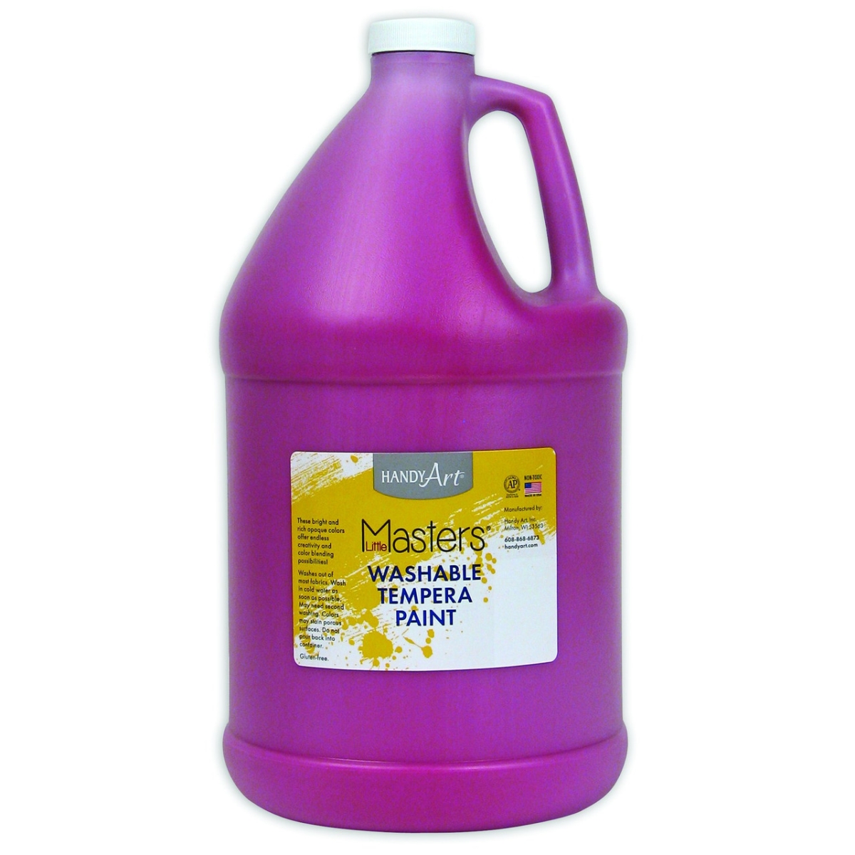 128 oz Little Masters Washable Paint, Magneta - 2 Each