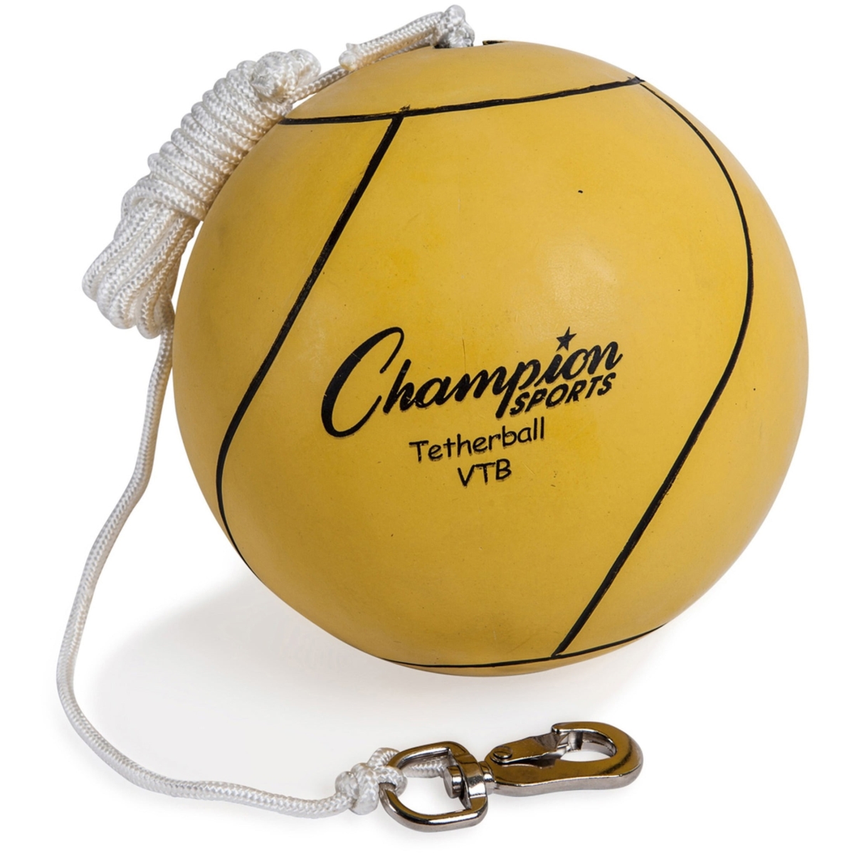 Picture of Champion Sports CHSVTB-2 Tether Ball, Yellow - 2 Each