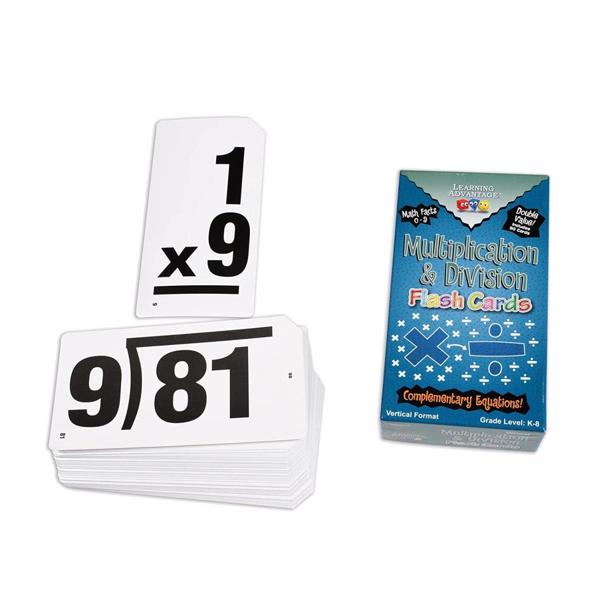 Multi & Division Flash Cards - Pack of 2