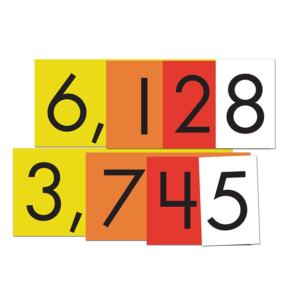 Picture of Primary Concepts ELP626642-3 4 Whole Numbers Place Value Cards Set - Pack of 3