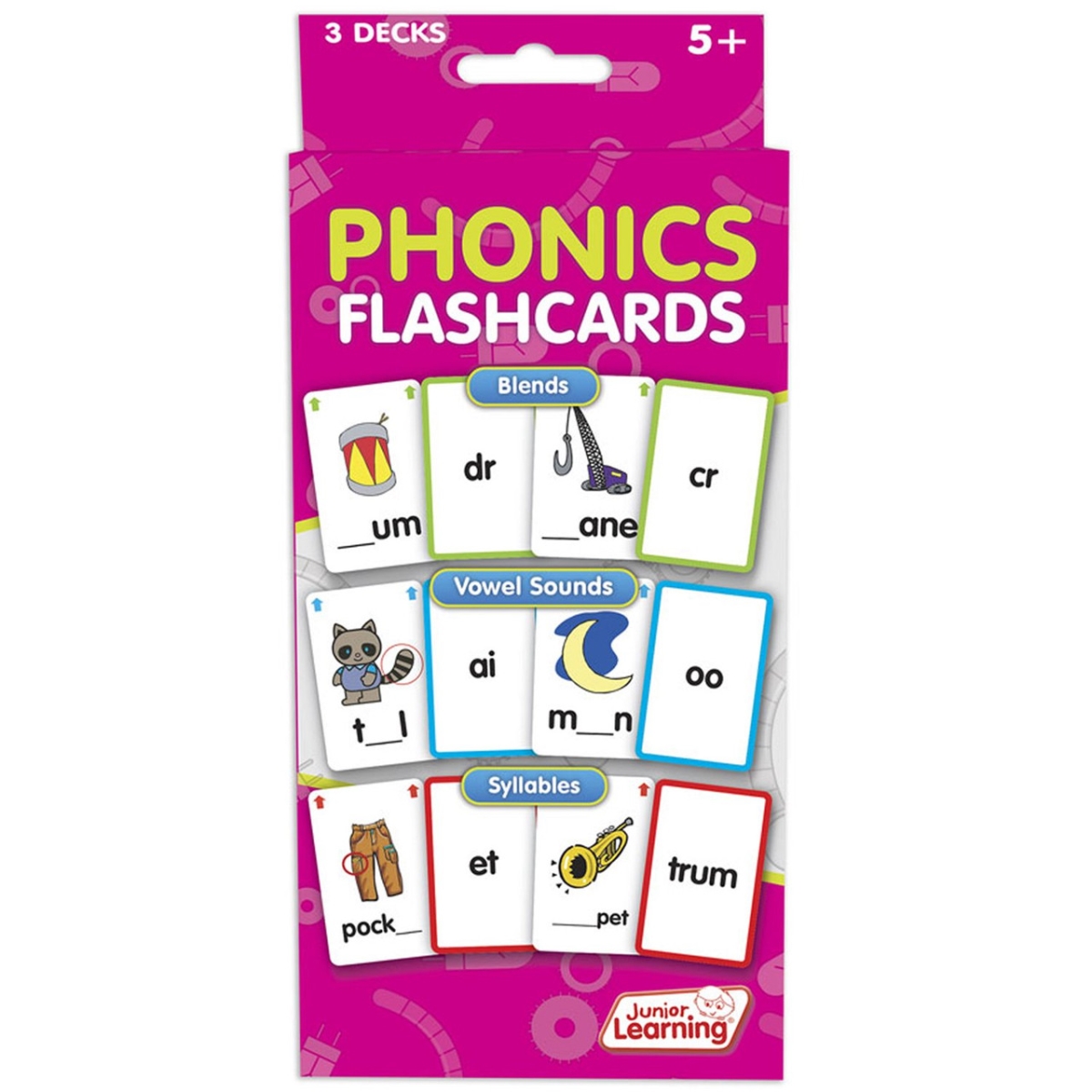 Phonological Awareness Flash Cards - Pack of 3