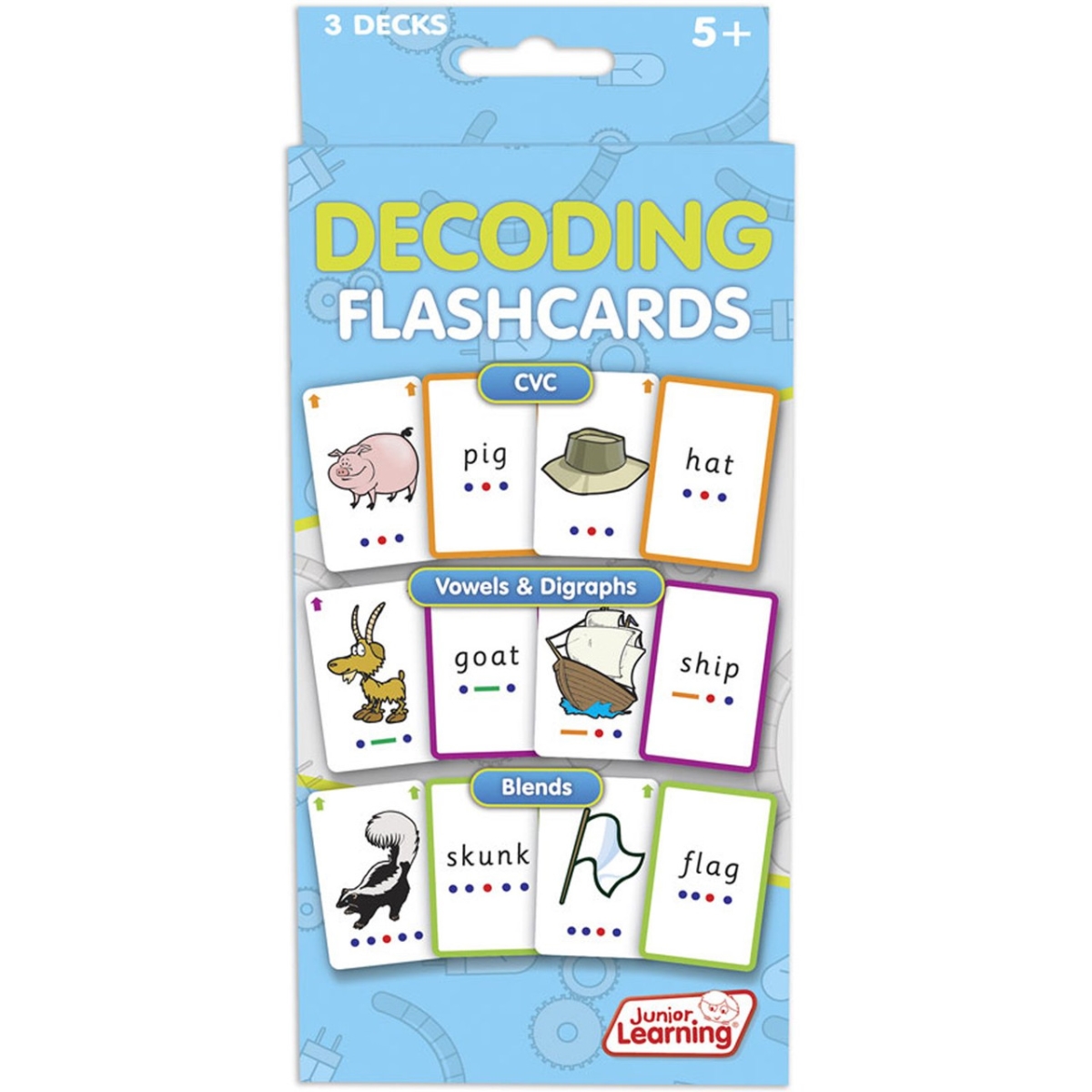 Decoding Flash Cards - Pack of 3