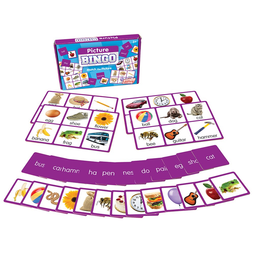 Picture Bingo Matching Game - 2 Each