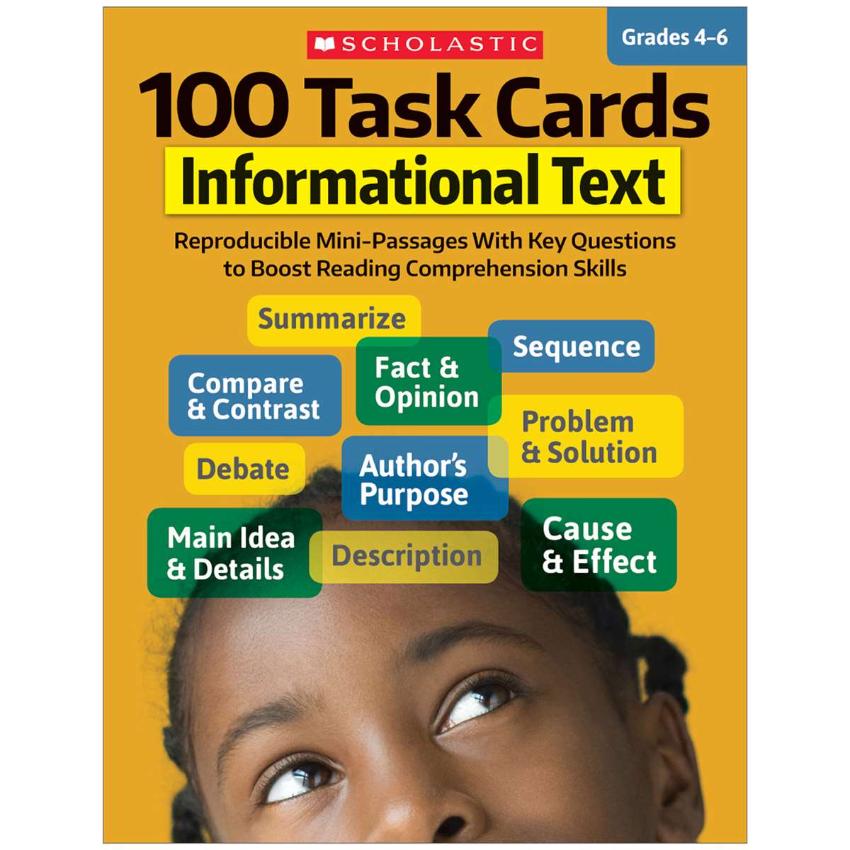 Picture of Scholastic Teaching Resources SC-811299-2 Informational Text 100 Task Cards - Pack of 2