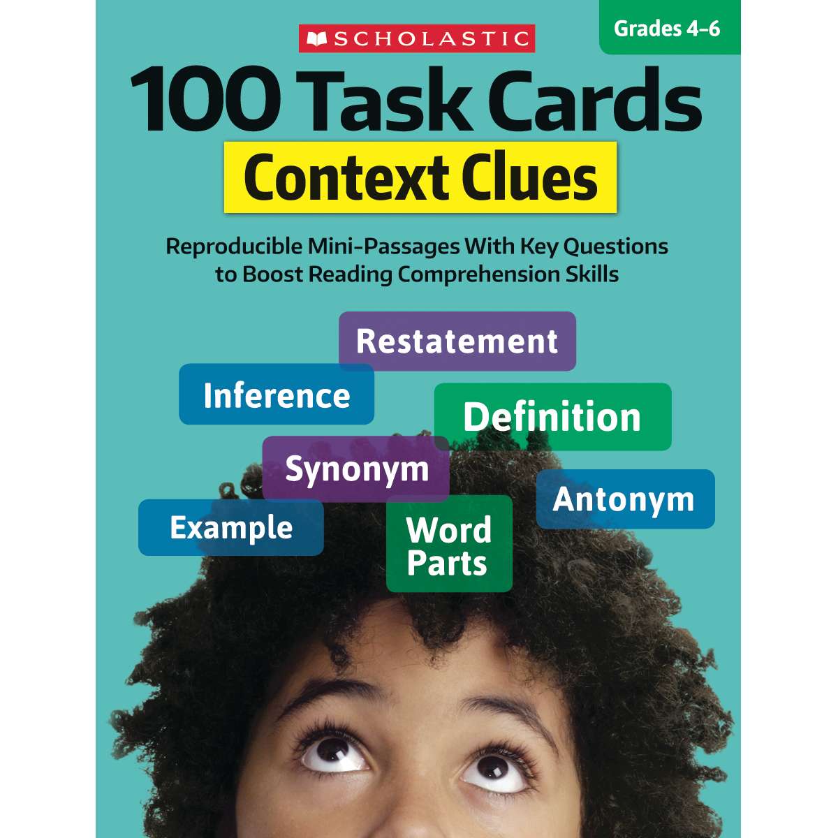 Picture of Scholastic Teaching Resources SC-860317-2 Context Clues 100 Task Cards - Pack of 2