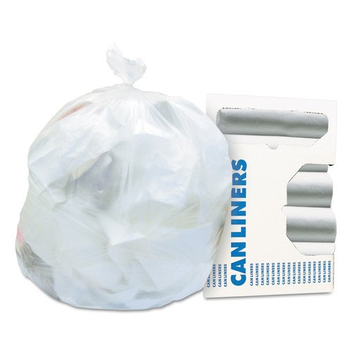 HERZ8648VNR01 Bag HDPE Can Liner- Natural