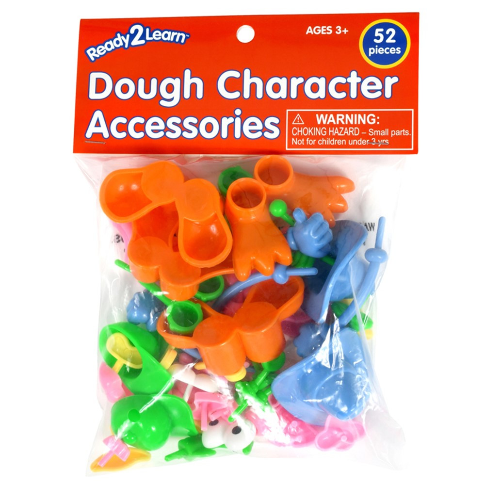 Picture of Learning Advantage CE-10092-3 Dough Character Access Building Blocks Toys - 3 per Pack - Set of 52