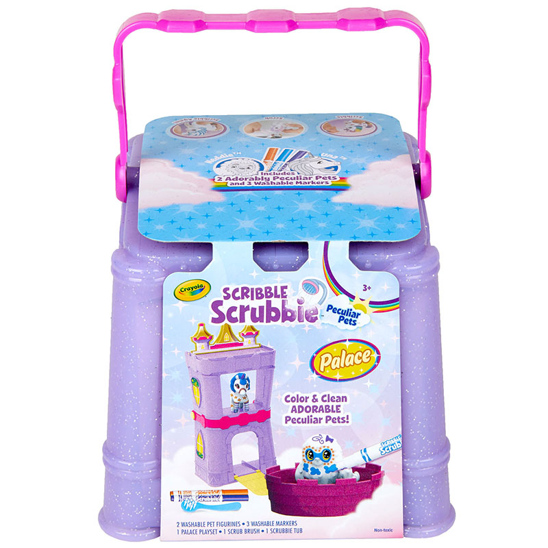 Picture of Crayola BIN747357 Scribble Scrubbie Pets Palace