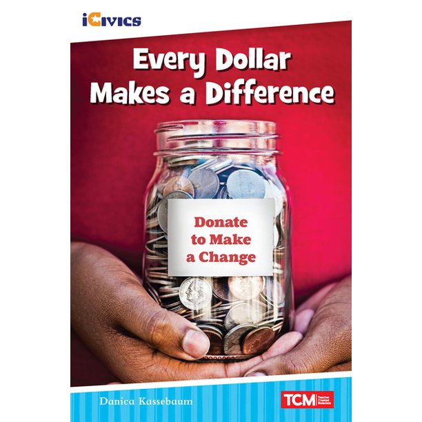 SEP121656 Every Dollar Makes A Difference Paperback Book