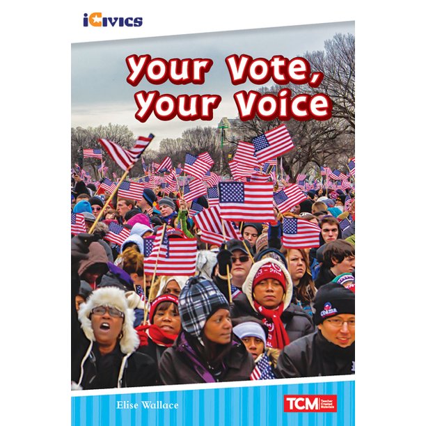 SEP121658 Your Vote Your Voice Paperback Book