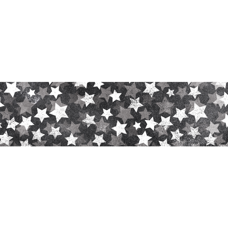 Chalk It Up Chalk Stars EZ Border, 48 Feet Per Pack, 3PK