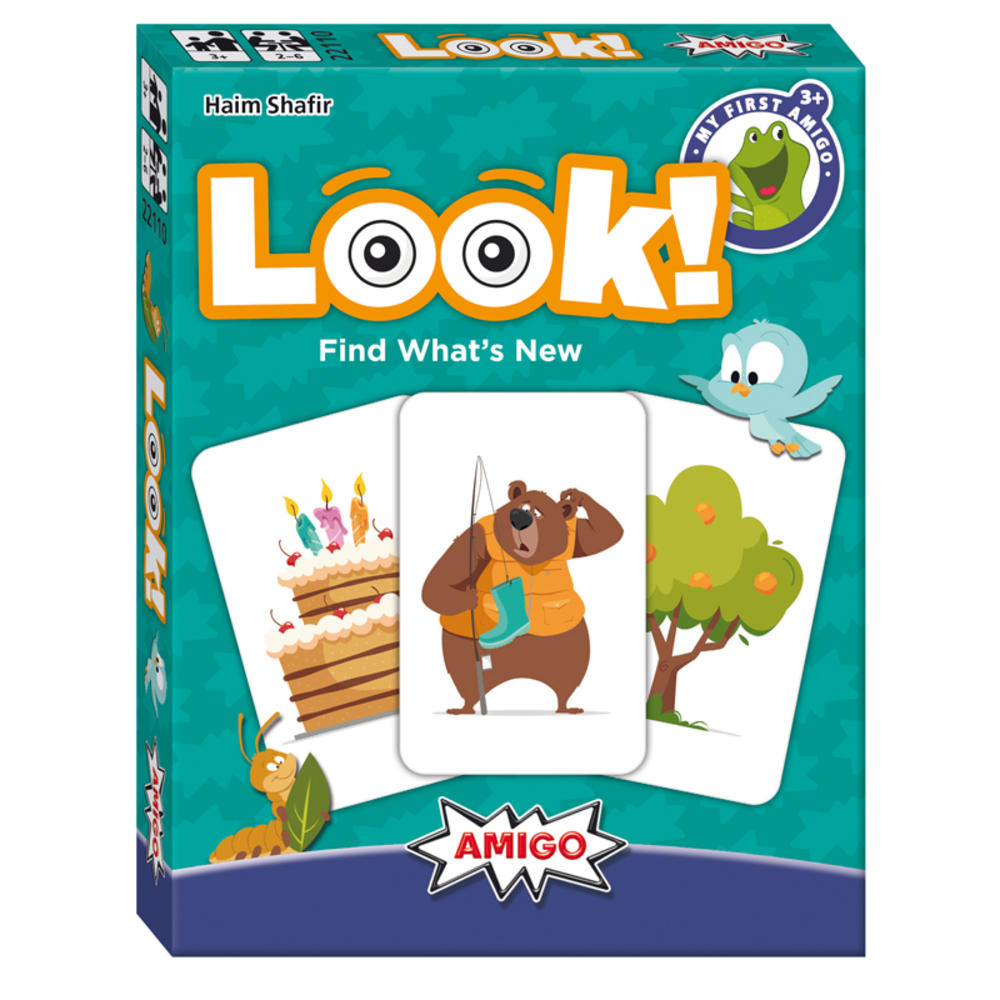 Look First Amigo Card Game, Pack of 2