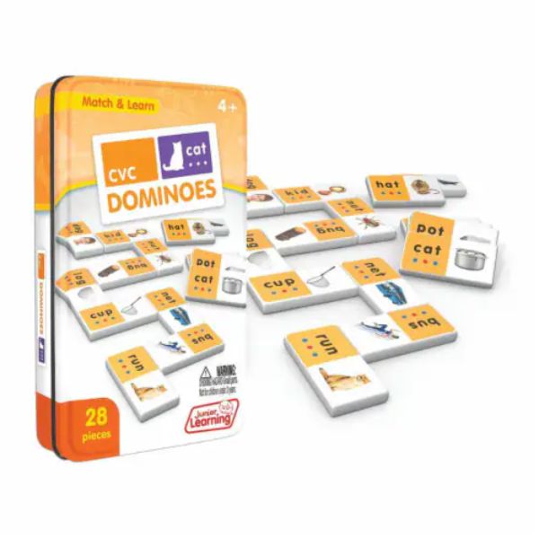 Picture of Junior Learning JRL669-2 Cvc Match & Learn Dominoes&#44; Pack of 2