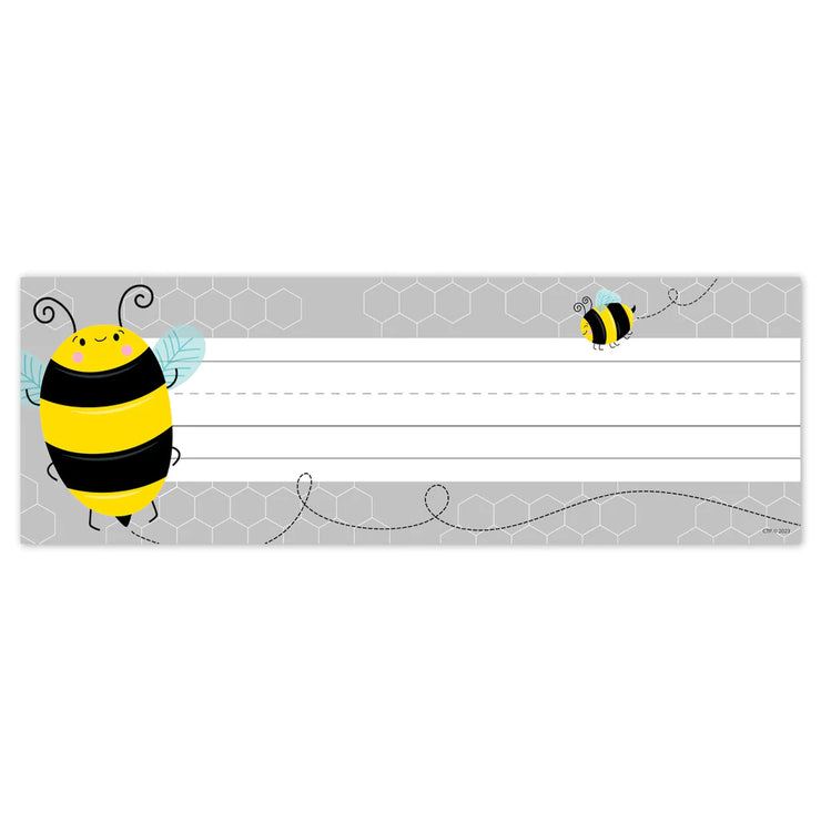 Bees Name Plate, Pack of 6
