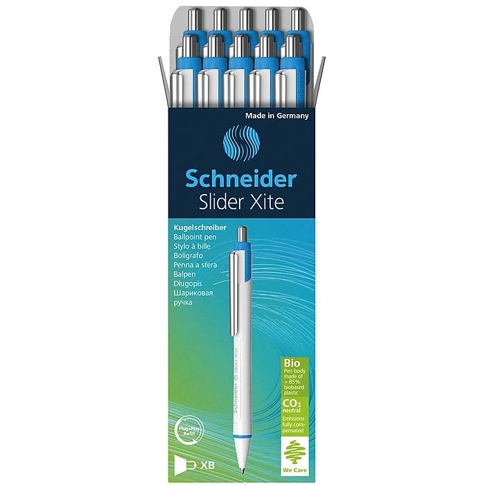 Schneider Slider Xite Retractable Ballpoint Pen - Box of 10