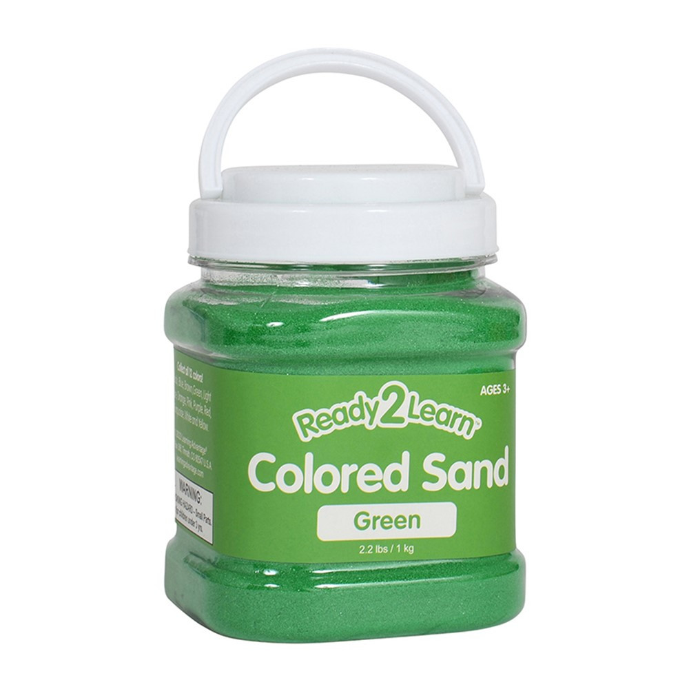 Picture of Learning Advantage CE-10103-3 Colored Sand&#44; Green - Pack of 3