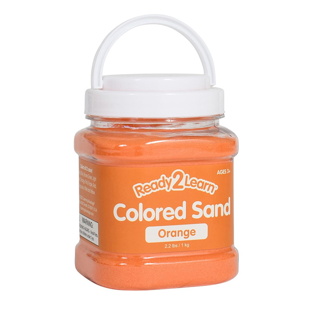 Picture of Learning Advantage CE-10105-3 Colored Sand&#44; Orange - Pack of 3