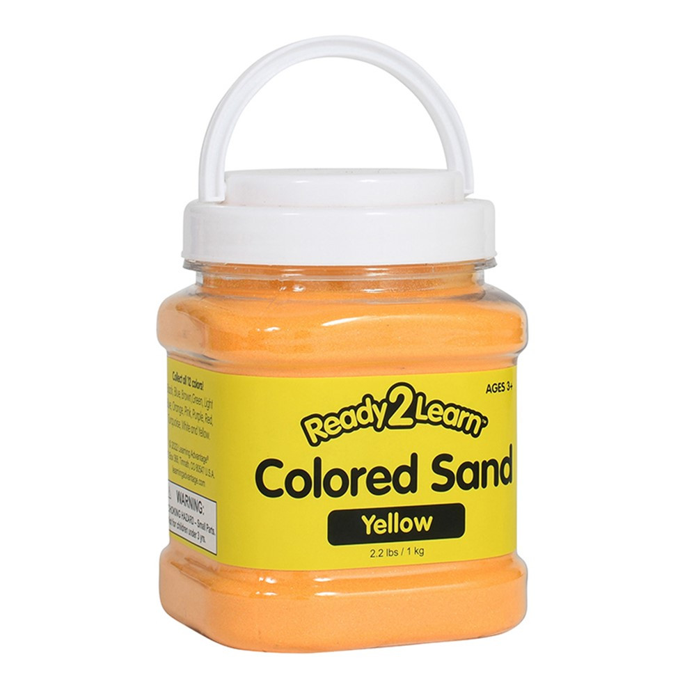 Picture of Learning Advantage CE-10111-3 Colored Sand&#44; Yellow - Pack of 3