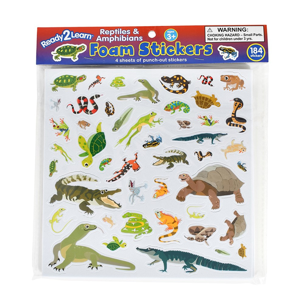 Foam Stickers Reptiles - Pack of 3