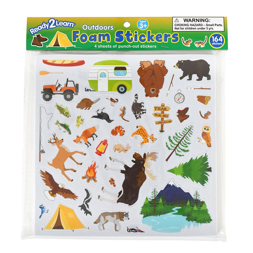 Foam Stickers Outdoors - Pack of 3