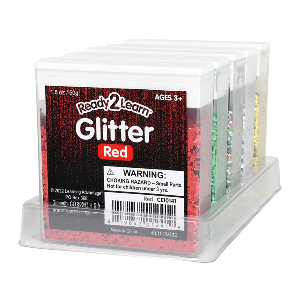 Festive Glitter Craft Supply, Multi Color - Pack of 2