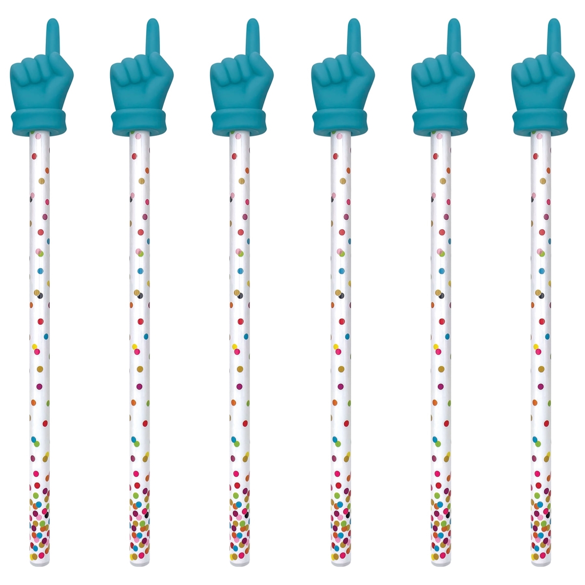 Picture of Teacher Created Resources TCR20595-6 Confetti Hand Pointer - 6 Piece