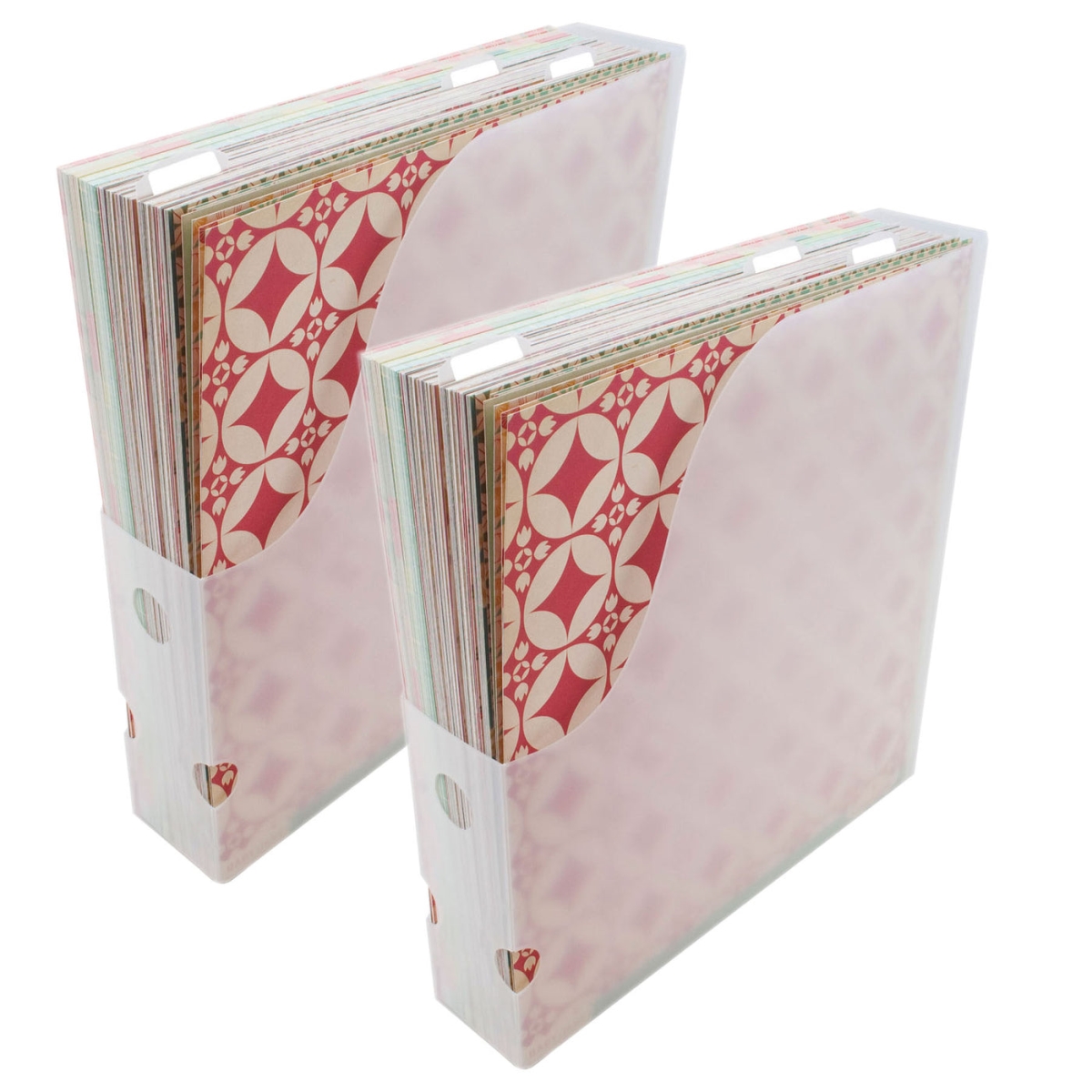 Advantus AVTCH92600-2 Storage Studios Paper Holder - Pack of 2