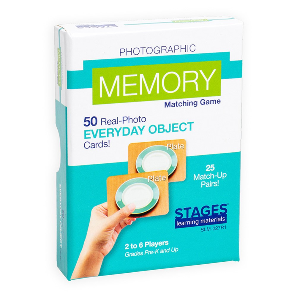 SLM227R1-3 Memory Games Objects - Pack of 3