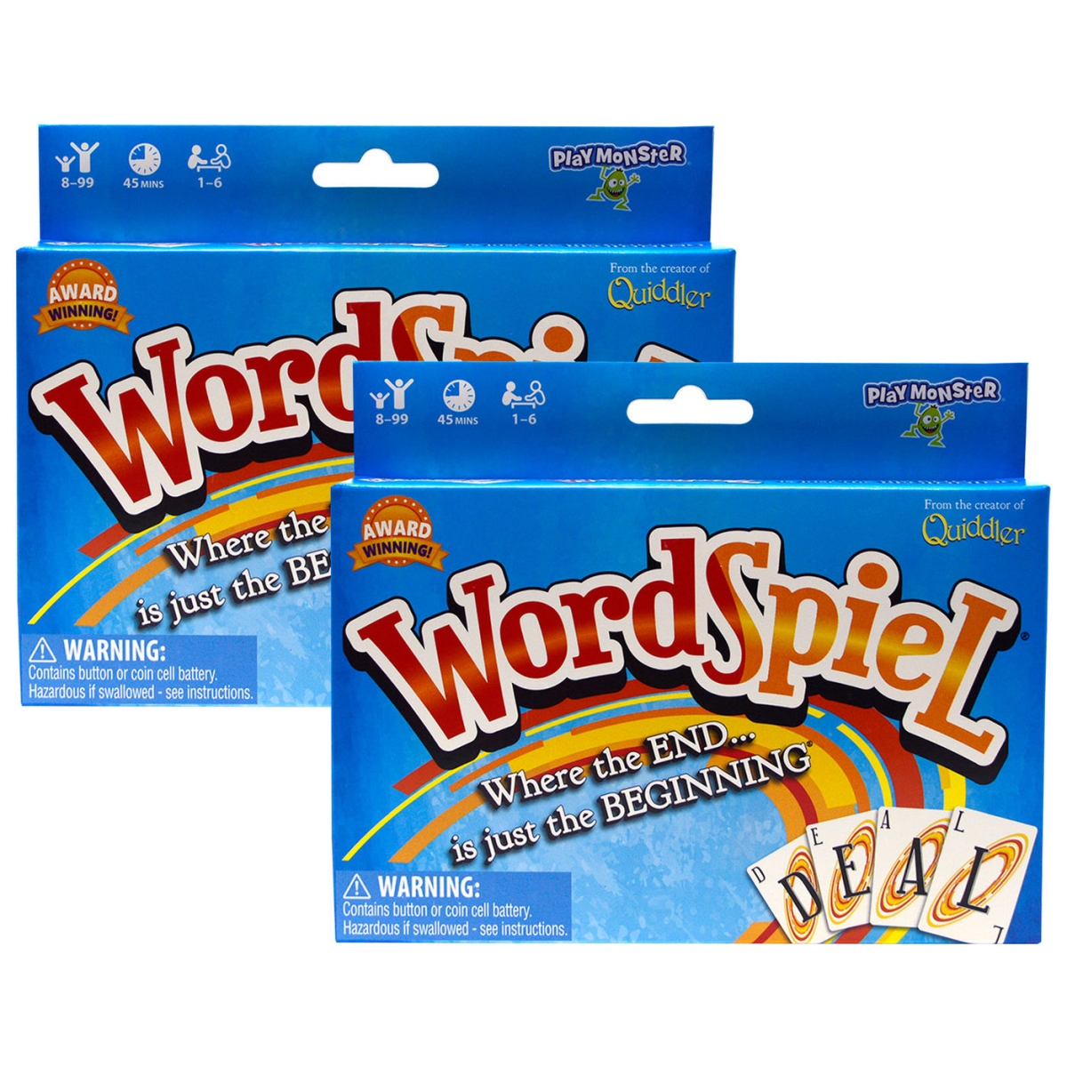 SME3000-2 Wordspiel Card Game - Pack of 2