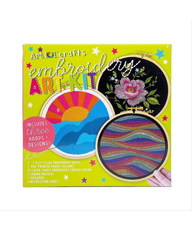 Picture of Art 101 & Advantus AOO40066MB Art 101 Embroidery Art Kit