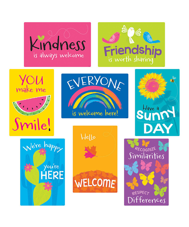 Picture of Trend Enterprises T-19019 A Welcome Place Posters - 8 per Set