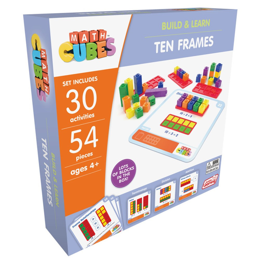 Picture of Junior Learning JRLMC103 Mathcubes - Ten Frames