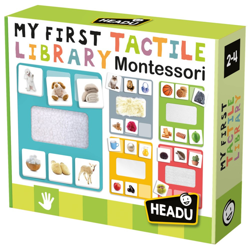 Picture of Headu USA HDUMU54341 Montessori my First Tactile Library