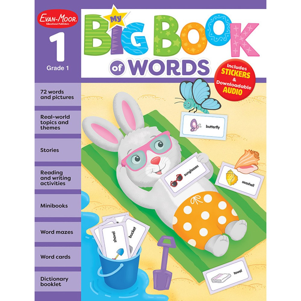 EMC3103 My First Big Book of Words, Grade 1