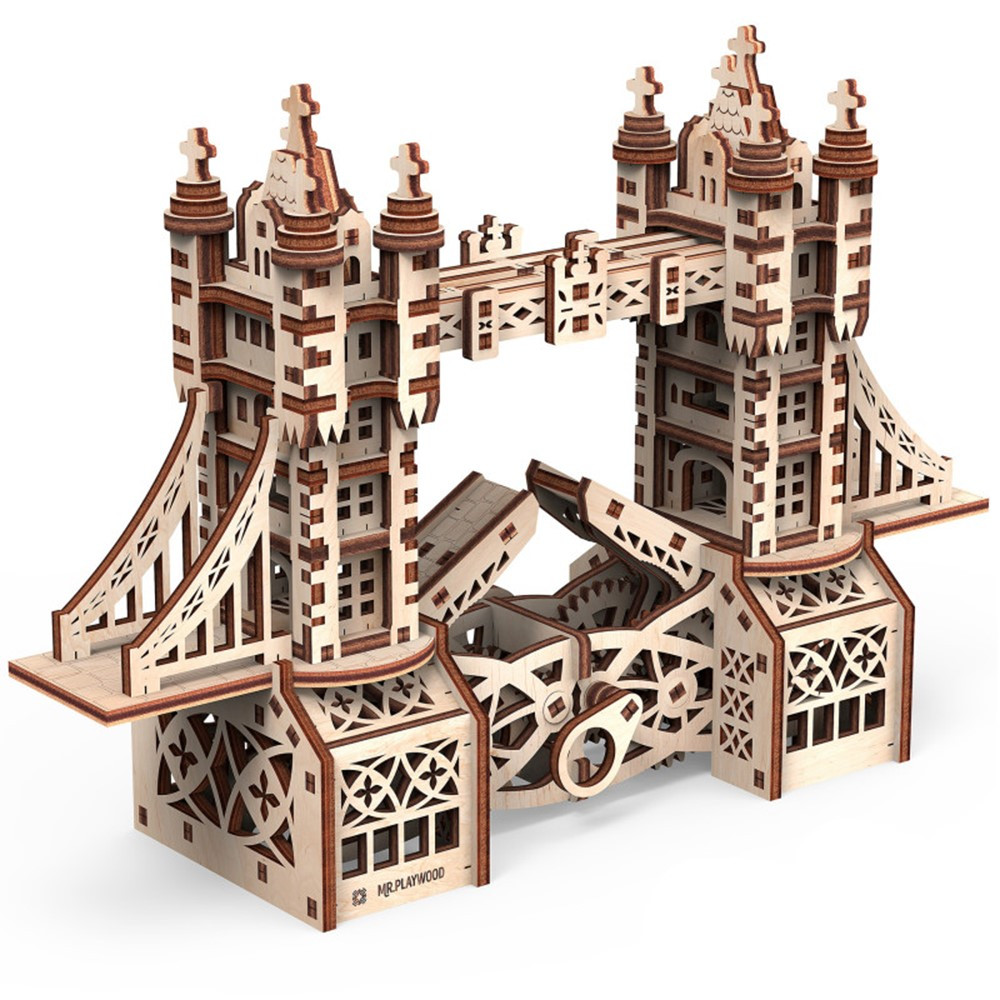 Picture of Artventure AVRAV1612302 Tower Bridge S 3D Wooden Model