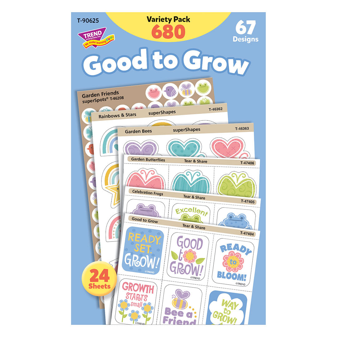 T-90625 Good to Grow Stickers