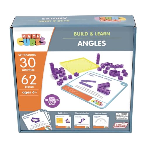JRLMC112 Mathcubes - Angles - 30 Activity Set, Multi Color