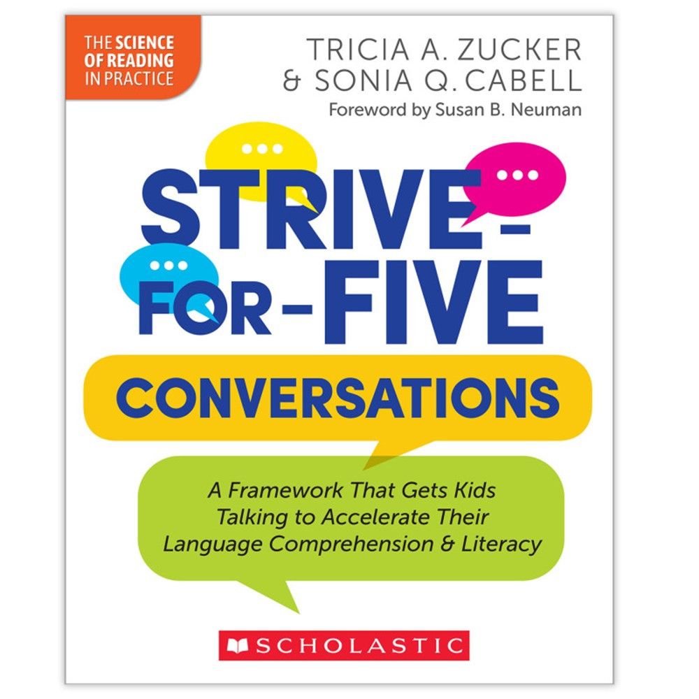 Picture of Scholastic Teaching Resources SC-9781546113881 Strive-for-Five Conversations Professional Book