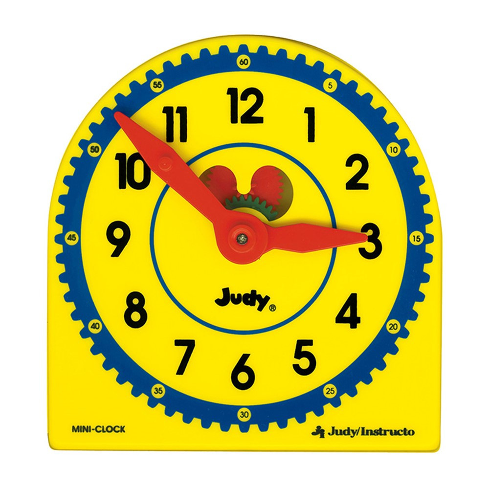 Picture of Carson Dellosa Education CD-0768218489 Judy Plastic Clock Class Pack