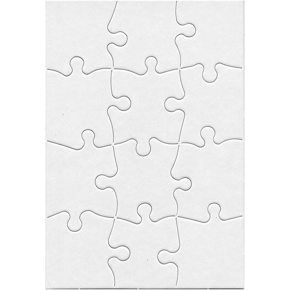 Picture of Hygloss Products HYG96213 5.5 x 8 in. Rectangle Compoz-A-Puzzle - 12 Piece