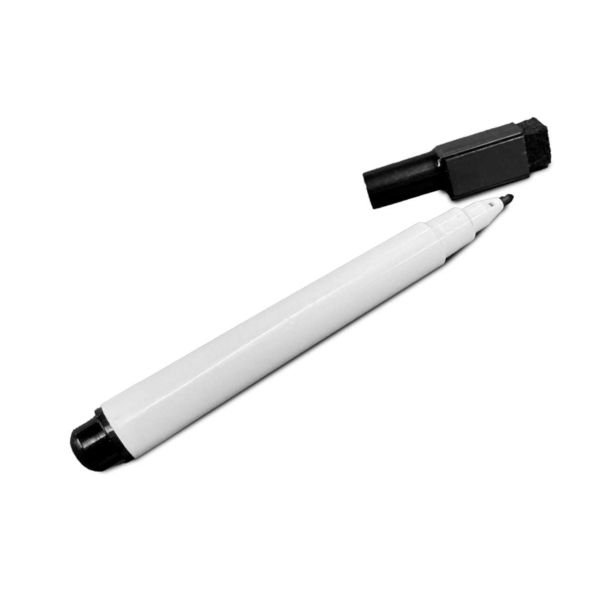 FLP42010 Black Dry Erase Markers with Magnetic Eraser Cap, 24 Count