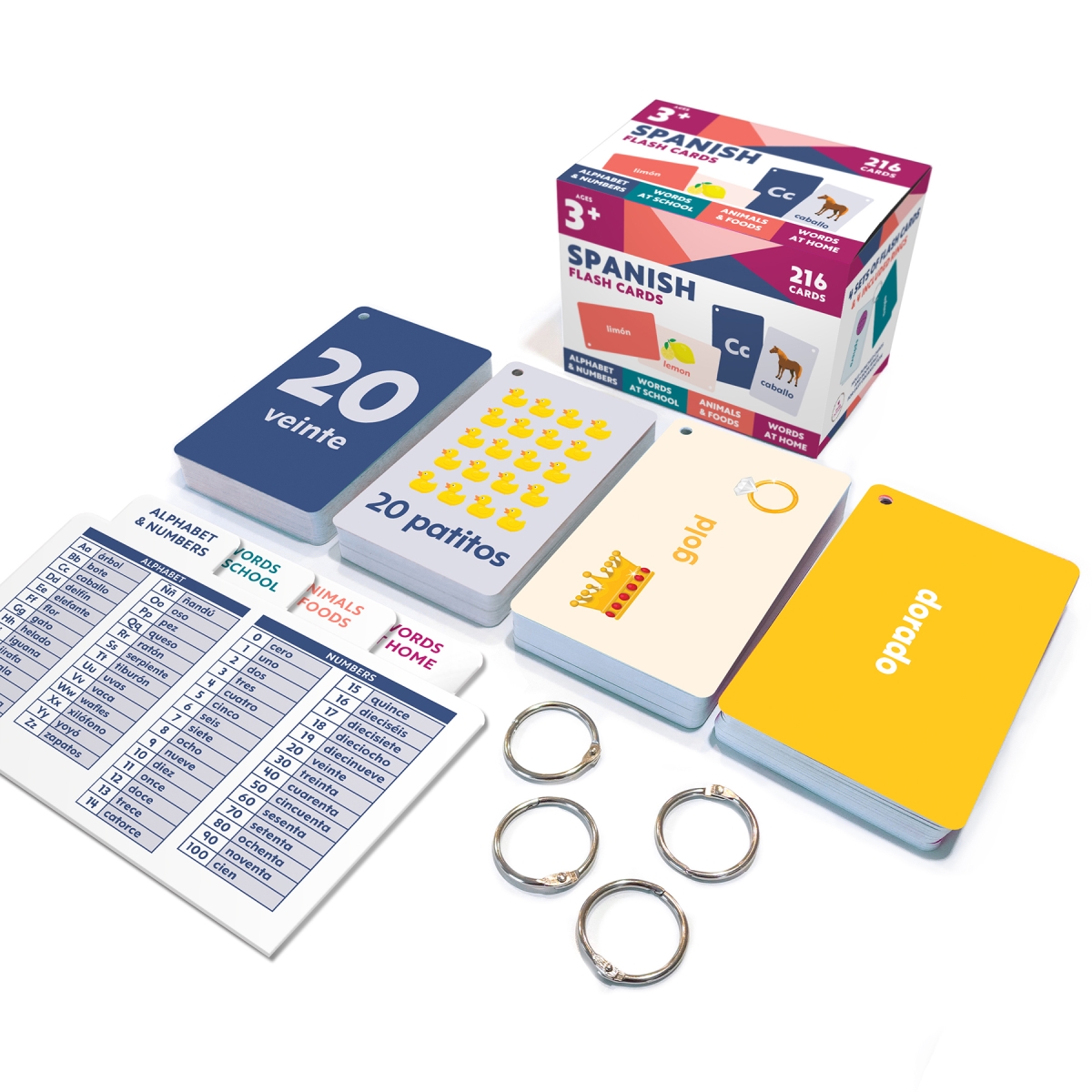 CD-734109 Spanish Flash Cards