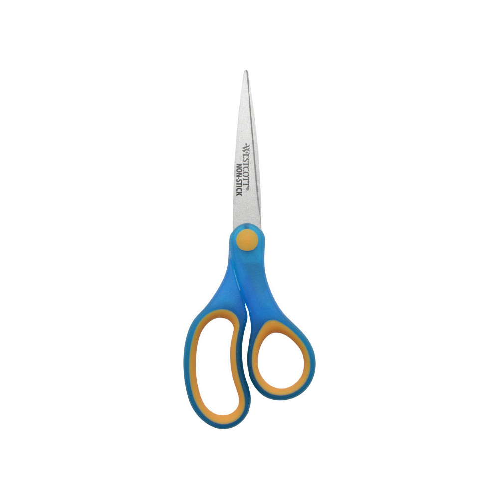 Acme United  7 in. Student Non Stick Scissors, Multi Color - Pack of 3