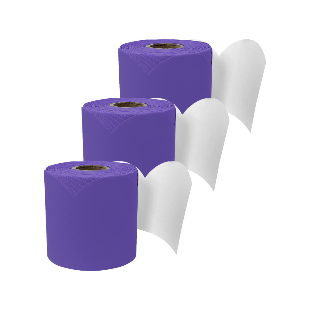 Picture of Carson Dellosa Education CD-108537-3 65 ft. Rolled Scalloped Bulletin Board Border&#44; Deep Purple - Pack of 3