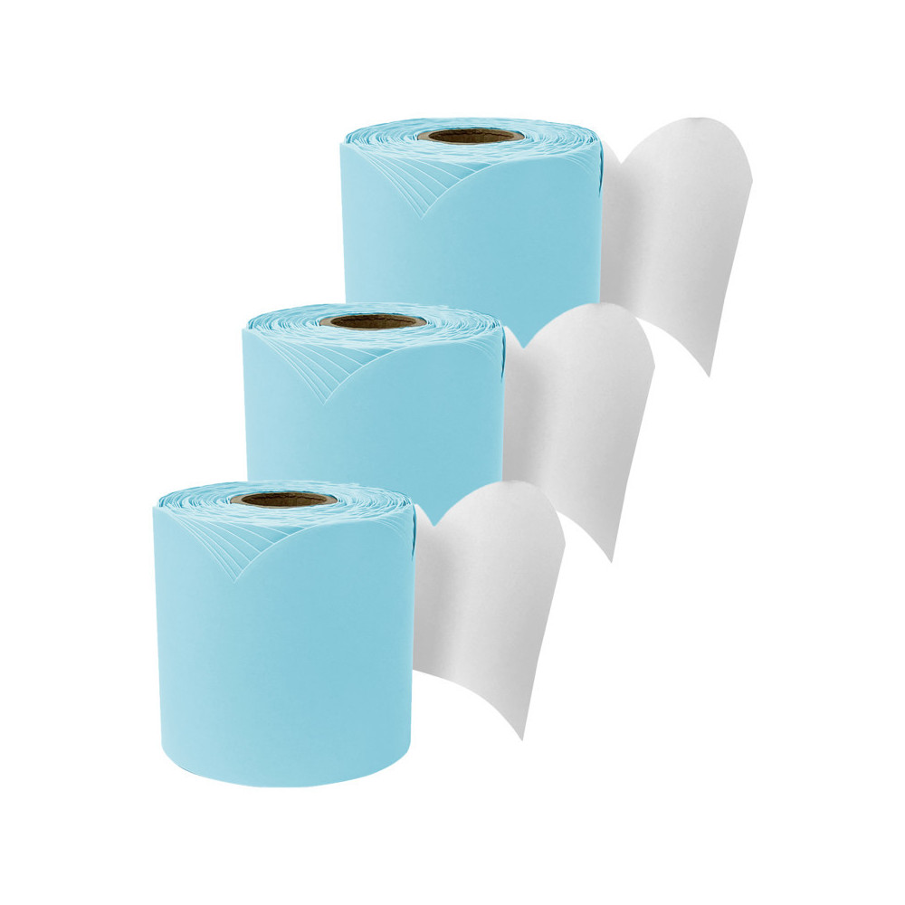 Picture of Carson Dellosa Education CD-108533-3 65 ft. Sky Blue Rolled Scalloped Bulletin Board Border - Pack of 3