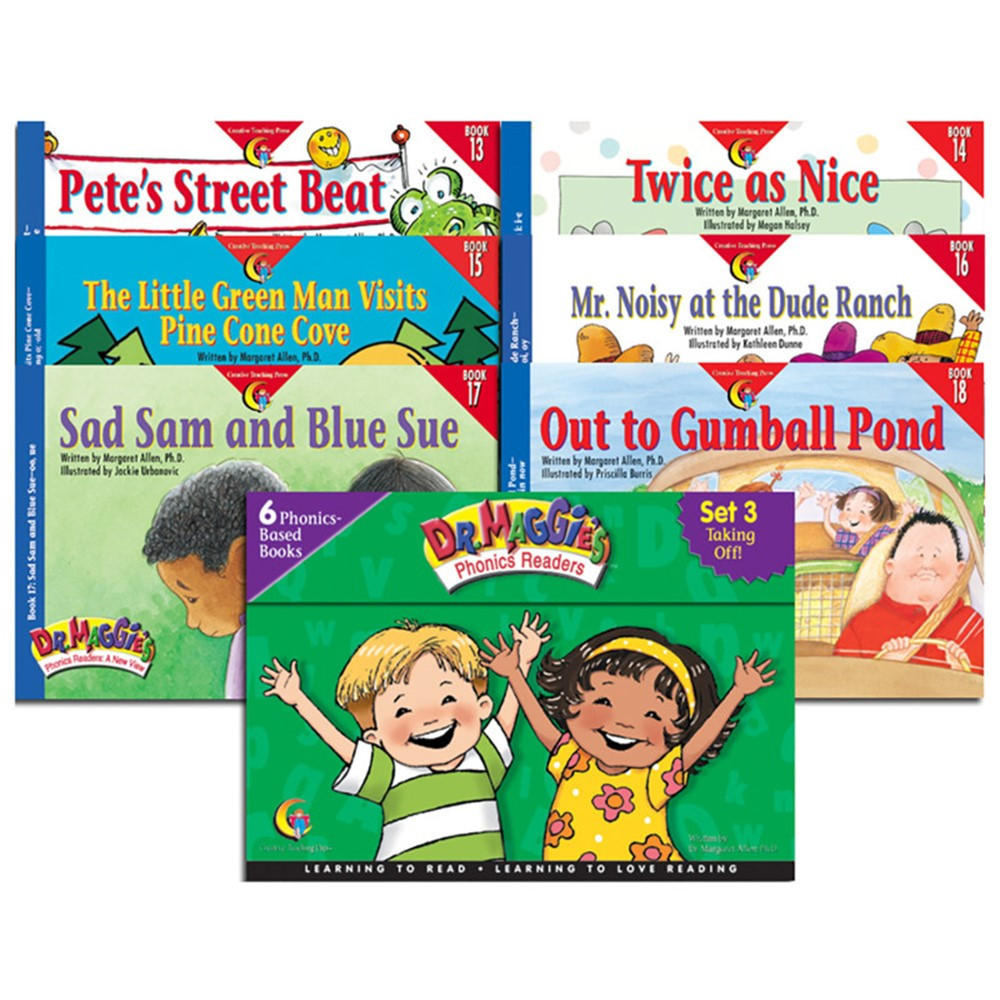 Picture of Creative Teaching Press CTP2887 Dr. Maggie Boxed Set 3 Book - Taking Off - Pack of 6