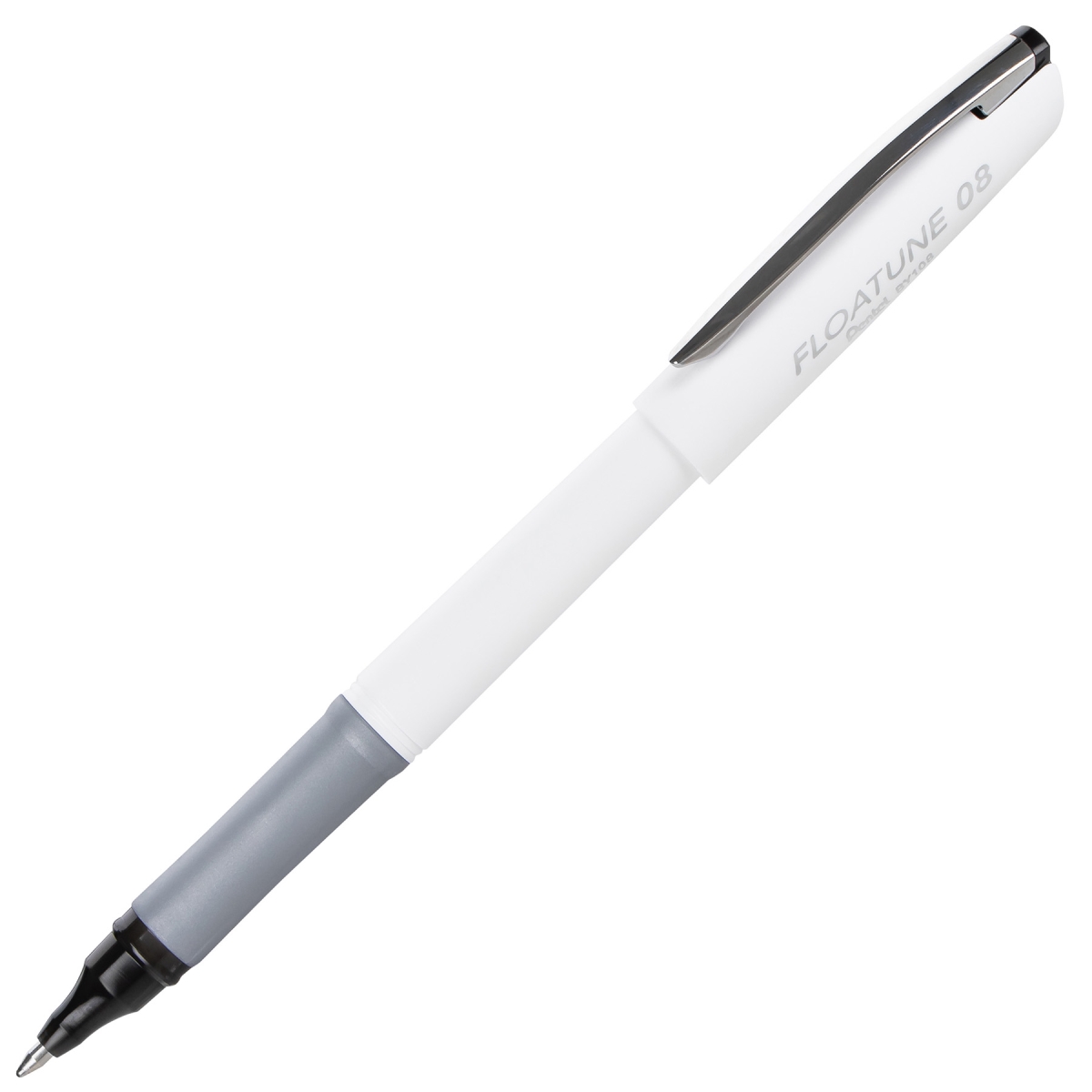 of America PENBY108A 0.8 mm Floatune Medium Line Rollerball Pen, Black Ink - Pack of 12