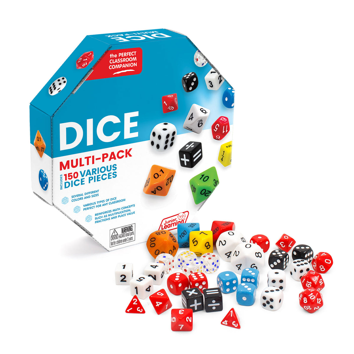 JRL727 Multi-Pack Dice - 150 Piece